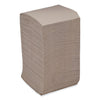 Boardwalk Beverage Napkins, 1-Ply, 9.5" x 9.5", Kraft, 500/Pack, 8 Packs/Carton