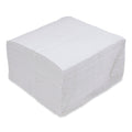 Boardwalk Dinner Napkin, 1-Ply, 17 x 17, White, 250/Pack, 12 Packs/Carton