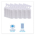 Boardwalk Deerfield Hot Cup Lids, Fits 10 oz to 20 oz Cups, White, Plastic, 50/Pack, 20 Packs/Carton