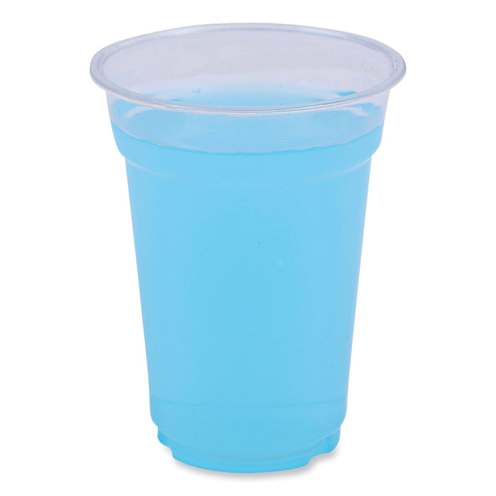 Boardwalk Clear Plastic Cold Cups, 9 oz, PET, 50 Cups/Sleeve, 20 Sleeves/Carton