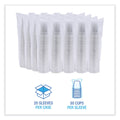 Boardwalk Clear Plastic Cold Cups, 9 oz, PET, 50 Cups/Sleeve, 20 Sleeves/Carton