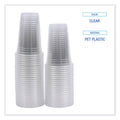 Boardwalk Clear Plastic Cold Cups, 20 oz, PET, 50 Cups/Sleeve, 20 Sleeves/Carton