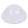 Boardwalk PET Cold Cup Dome Lids, Fits 16 oz to 24 oz Plastic Cups, Clear, 100 Lids/Sleeve, 10 Sleeves/Carton