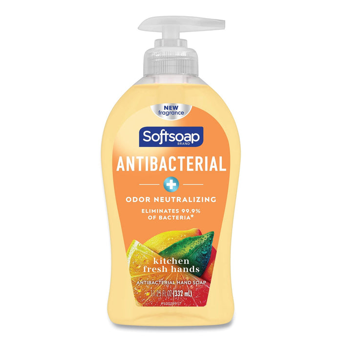 Softsoap Antibacterial Hand Soap, Citrus, 11.25 oz Pump Bottle