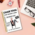 30-Day Chair Yoga Notebook | 15-Min Daily Workouts & Guide by DailySale