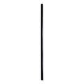 Boardwalk Wrapped Jumbo Straws, 7.75", Polypropylene, Black, 250/Pack, 50 Packs/Carton
