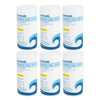 Boardwalk Disinfecting Wipes, 7 x 8, Lemon Scent, 75/Canister, 6 Canisters/Carton