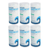 Boardwalk Disinfecting Wipes, 7 x 8, Fresh Scent, 75/Canister, 6 Canisters/Carton
