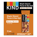 KIND Nuts and Spices Bar, Maple Glazed Pecan and Sea Salt, 1.4 oz Bar, 12/Box