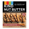 KIND Nut Butter Filled Snack Bars, Honey Almond Butter, 1.3 oz, 4/Pack