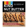 KIND Nut Butter Filled Snack Bars, Honey Almond Butter, 1.3 oz, 4/Pack