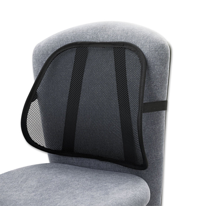 Safco Mesh Backrest, 17.5 x 3 x 15, Black