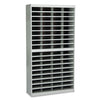 Safco Steel/Fiberboard E-Z Stor Sorter, 72 Compartments, 37.5 x 12.75 x 71, Gray