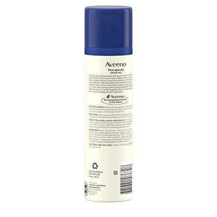 Aveeno Therapeutic Shave Gel With Oat, For Sensitive Skin, 7 Oz by Pasteur Pharmacy