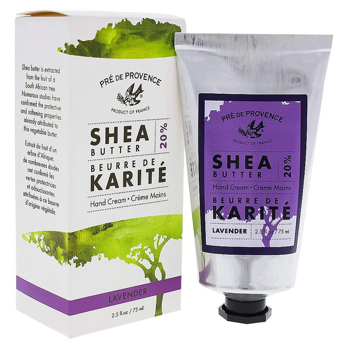 Pre de Provence Lavender 20% Shea Butter Dry Skin Hand Cream 75 Ml by Pasteur Pharmacy