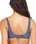 Roxy Juniors Beach Classics Printed Tie Bikini Top, Size XL by Vanessa Jane