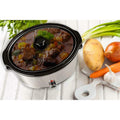 8.5 Qt. Stainless Steel Slow Cooker with Temperature Settings by DailySale