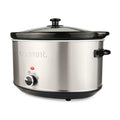 8.5 Qt. Stainless Steel Slow Cooker with Temperature Settings by DailySale