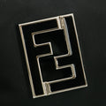 Fendi Black Nylon Vanity Pouch #8500 by Bolt Boutique