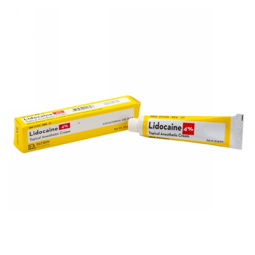 Patrin Lidocaine 4% Topical Antiseptic Cream, 30 Grams by Pasteur Pharmacy