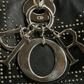 Christian Dior Leather Studded Black Lady Dior Tote Bag #8532 by Bolt Boutique