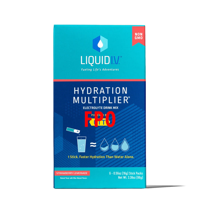 Liquid I.V. Electrolyte Drink Mix, Strawberry Lemonade by Pasteur Pharmacy
