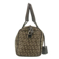 Fendi Brown Zucchino Mini Boston Bag #8539 by Bolt Boutique