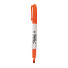 Sharpie Fine Tip Permanent Marker, Fine Bullet Tip, Orange, Dozen