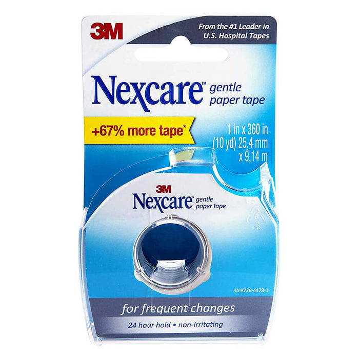 Nexcare Gentle Paper Tape Dispenser - 10yd by Pasteur Pharmacy
