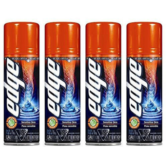 Edge Sensitive Skin Shave Gel For Men With Aloe, 7 Oz by Pasteur Pharmacy