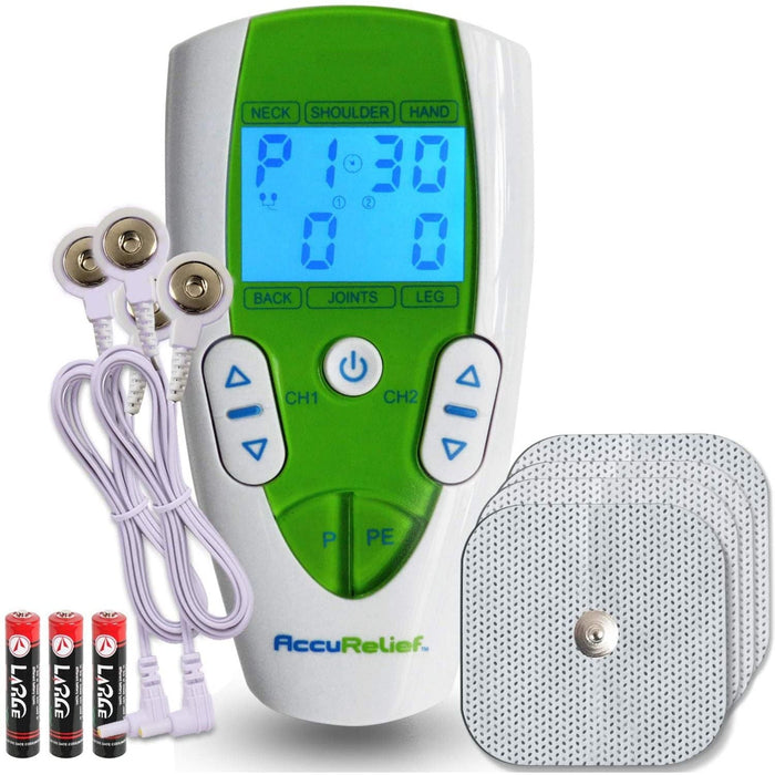 AccuRelief Dual Channel Tens Therapy Electrotherapy Pain System by Pasteur Pharmacy