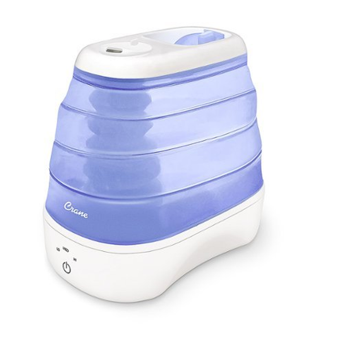 Crane Cool Mist Collapsible Humidifier - Blue And White by Pasteur Pharmacy