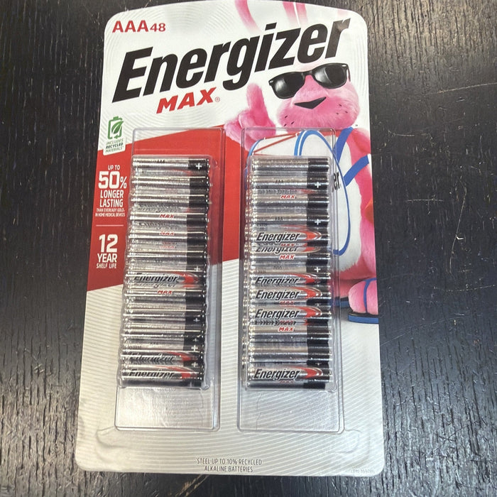 Energizer Max AAA Alkaline Batteries, 48 Count by Price Is Right Miami