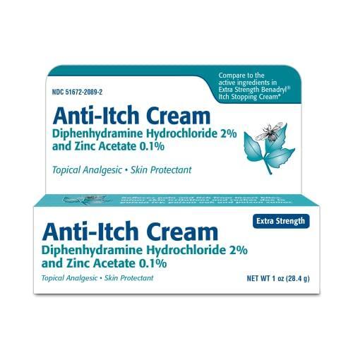 Taro Anti-Itch Cream Diphenhydramine Hydrochloride 2% And Zinc Acetate 0.1 by Pasteur Pharmacy