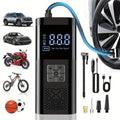Portable Electric Tire Inflator – 150PSI Air Compressor with Digital Gauge & LED Light by DailySale