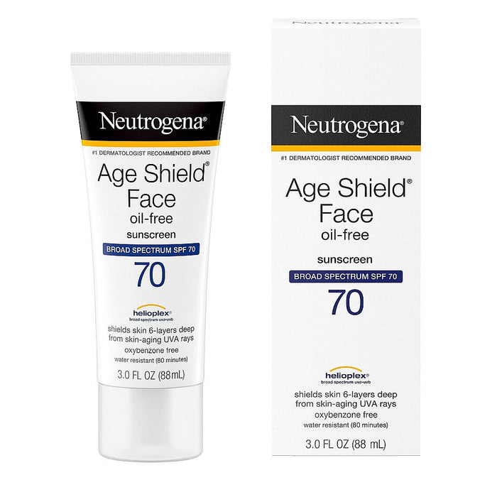Neutrogena Age Sheild Face Lotion Sunscreen Broad Spectrum SPF 70 by Pasteur Pharmacy