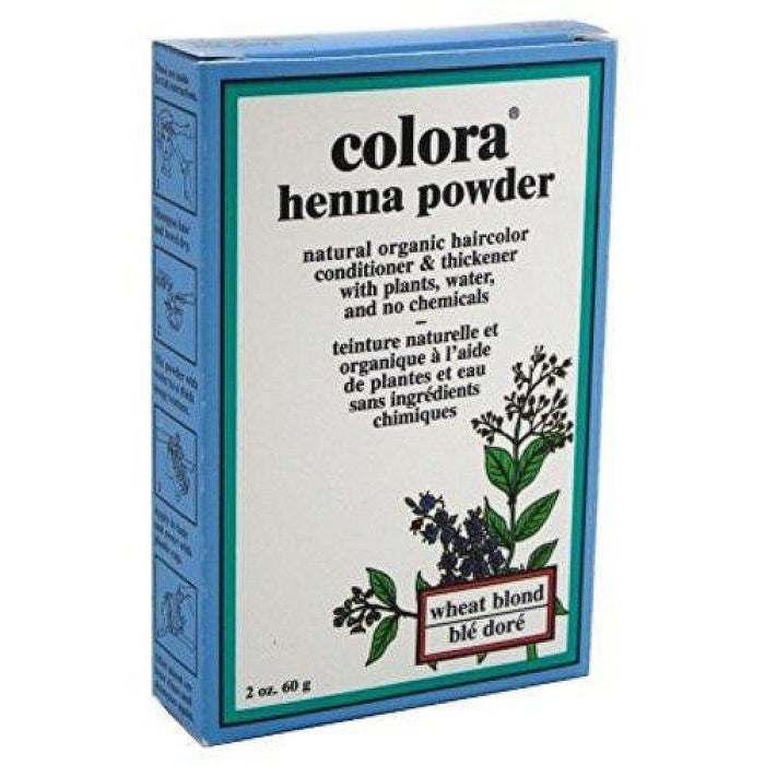Colora Henna Powder Hair Color, Wheat Blonde, 2 Oz by Pasteur Pharmacy