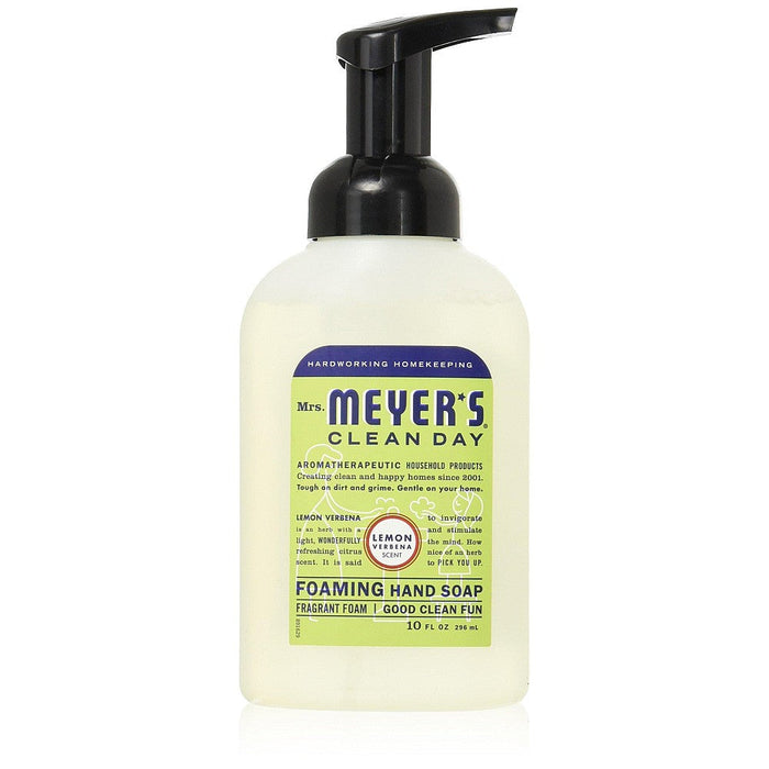 Mrs. Meyer's Clean Day Foaming Hand Soap, Lemon Verbena Scent, 10 Fl Oz by Pasteur Pharmacy