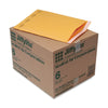 Sealed Air Jiffylite Self-Seal Bubble Mailer, #6, Barrier Bubble Air Cell Cushion, Self-Adhesive Closure, 12.5 x 19, Brown Kraft, 50/CT