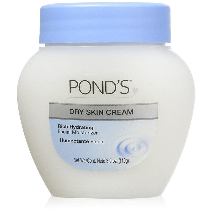 Pond's Dry Skin Cream Facial Moisturizer 3.9 Oz. Jar by Pasteur Pharmacy