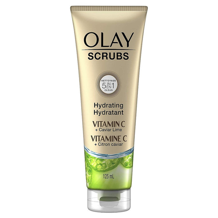 Olay Hydrating Vitamin C + Caviar Lime Scrubs 125 Ml by Pasteur Pharmacy