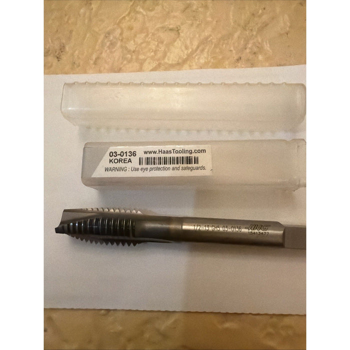 Haas 1/2-13 UNC HSS-E Spiral Flute Tap GH5 TiCN Mod Bottoming 03-0136 New by Price Is Right Miami