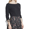 Lauren Ralph Lauren Draw cord-Sleeve Top, Size XXS by Vanessa Jane