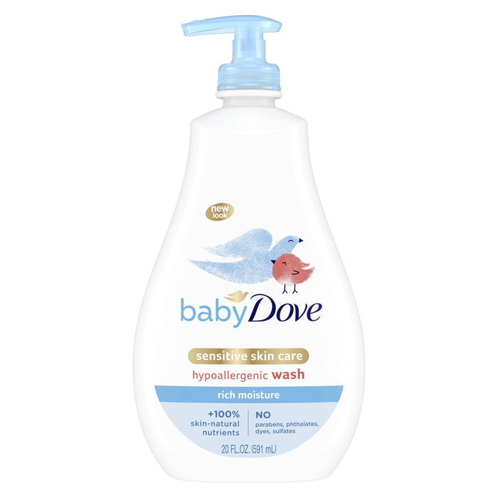Baby Dove Sensitive Skin Care Wash Rich Moisture 20 Oz by Pasteur Pharmacy