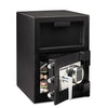 Sentry Digital Depository Safe, Extra Large, 1.3 cu ft, 14w x 15.6d x 24h, Black
