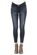 Maternity Distressed Frayed Ankle by Boutique 23