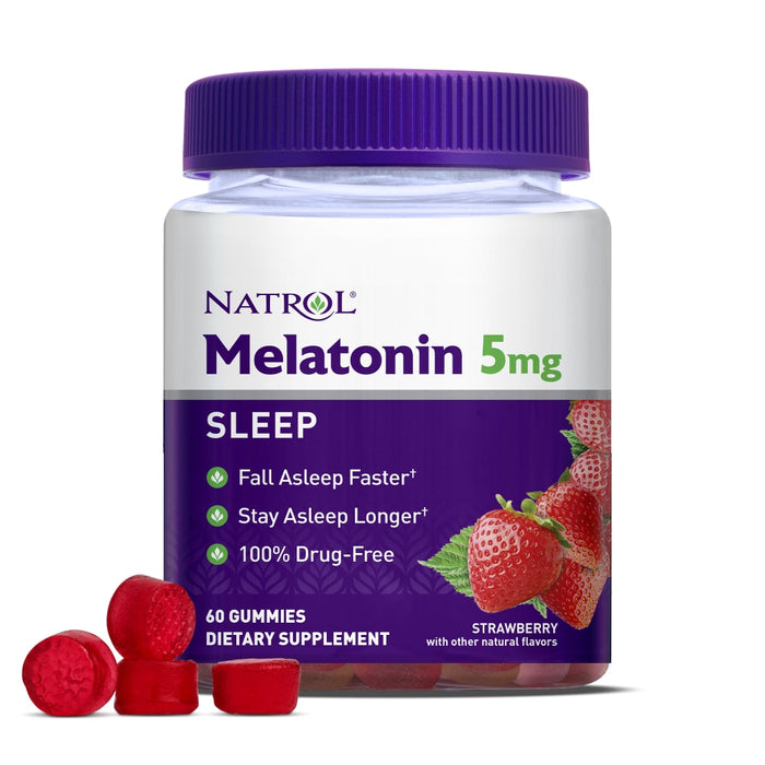 Natrol® Melatonin Gummies – 5 mg (Strawberry) by Pasteur Pharmacy