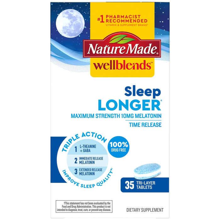 Nature Made Wellblends Sleep Longer Tri-Layer Tablets by Pasteur Pharmacy