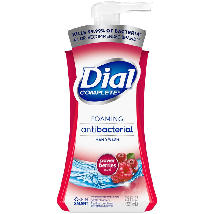 Dial Complete Antibacterial Foaming Hand Wash, Power Berries, 7.5 Oz Pump Bottle by Pasteur Pharmacy