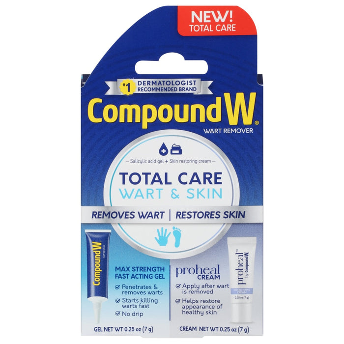 Compound W Total Care Fast Acting Gel And Proheal Cream Wart Remover by Pasteur Pharmacy